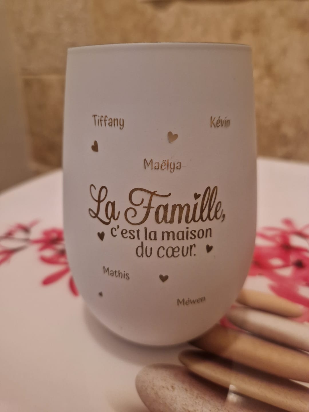 Customer photo review of La maison du cœur - Famille-Photophore
