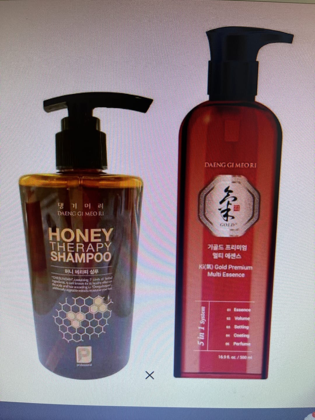 Customer photo review of Серум Течна преса за укротяване на хвърчаща коса Doori Ki Gold Premium Multi Essence
