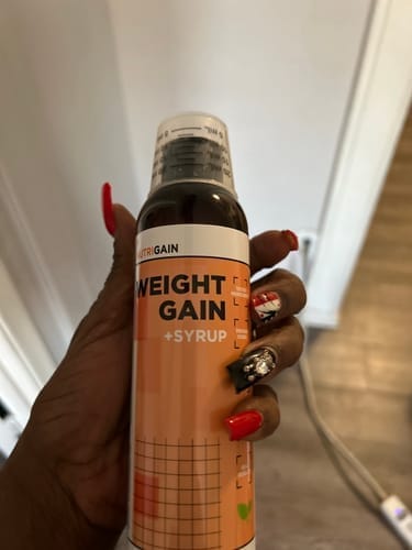 Customer photo review of Nutrigain Weight Gain Syrup