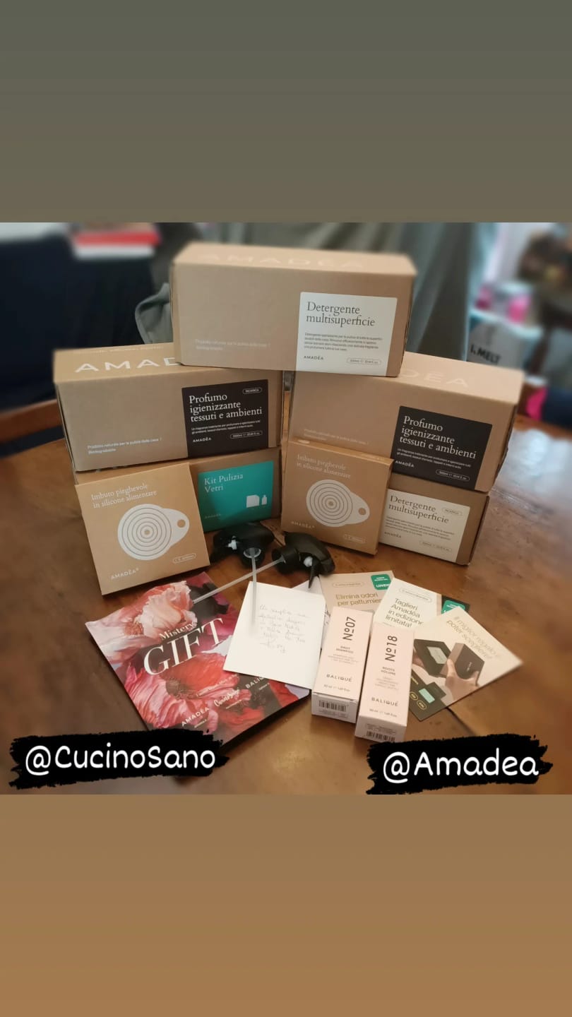 Customer photo review of Kit Profumo igienizzante tessuti e ambienti 300ml + 1 Litro