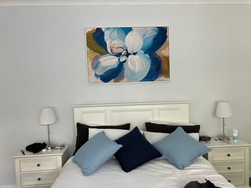 Customer photo review of Imbue | Abstract Art