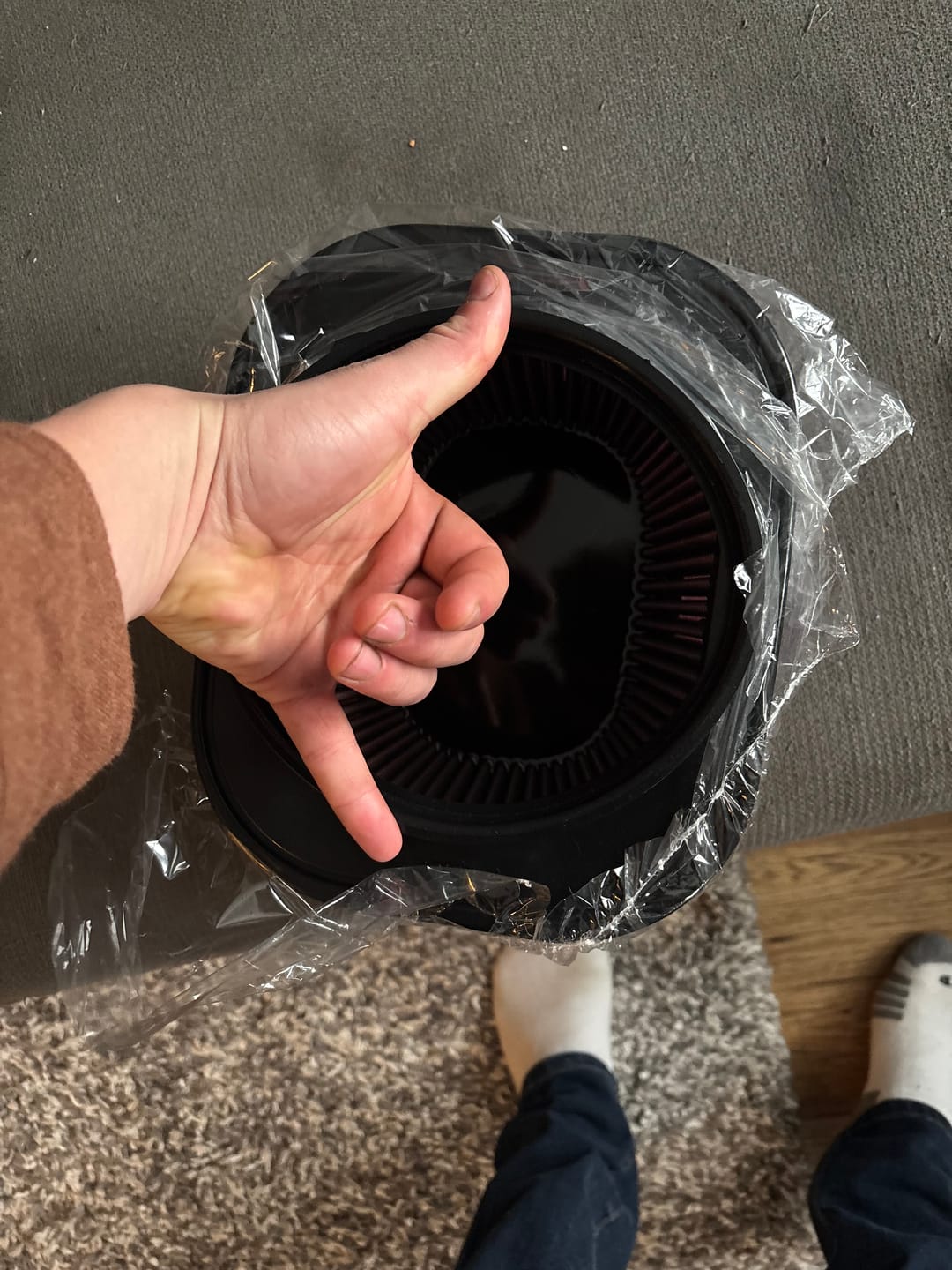 Customer photo review of 2004-2005 Duramax Cold Air Intake Kit (42135)