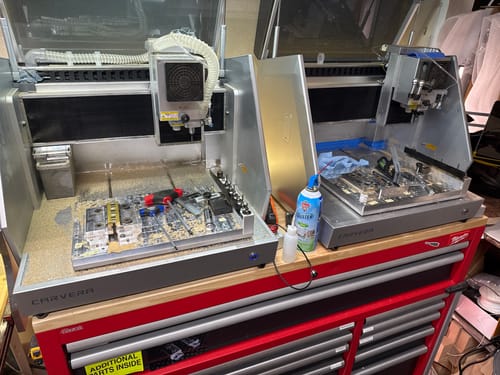 Customer photo review of Makera Carvera Fixture Tooling Plate