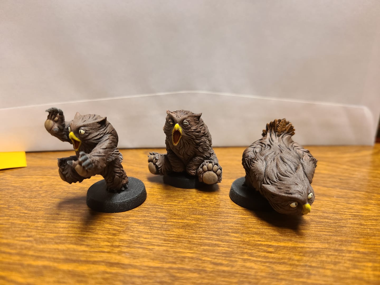Customer photo review of Yawning Cub Owlbear