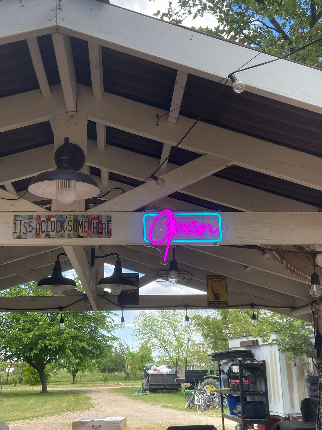 Customer photo review of Open Light Sign Neon Signs Restaurant Open Led Light