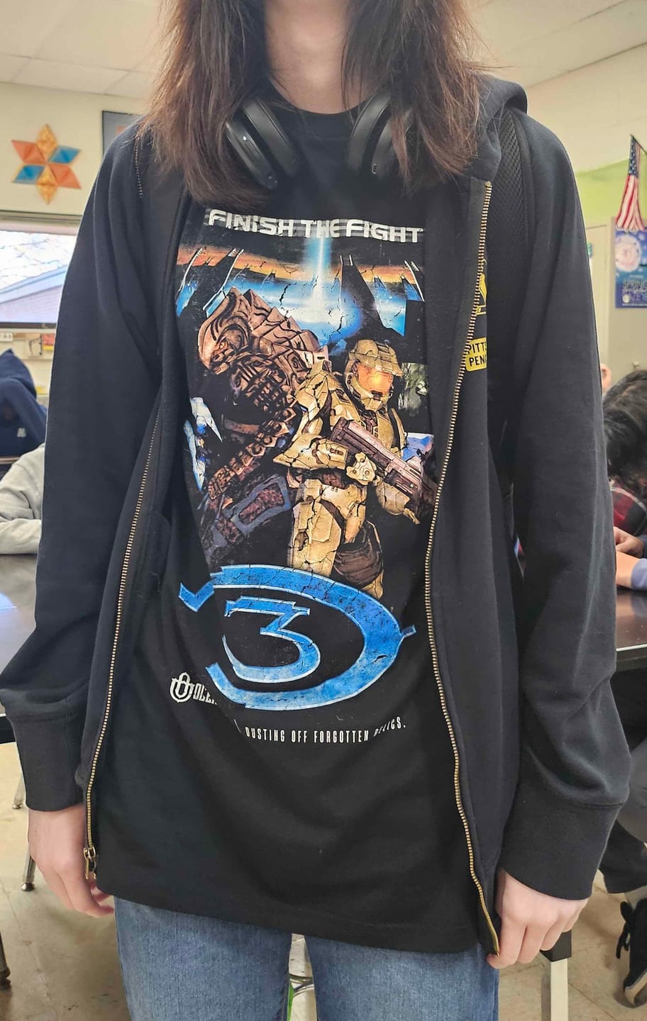 Customer photo review of Video Games 'Halo 3' Staple T-Shirt