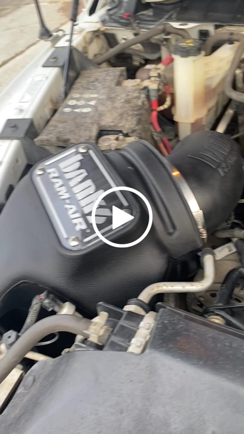 Customer video review of 2013-2018 Cummins RAM-Air Cold Air Intake Kit (42255-D)