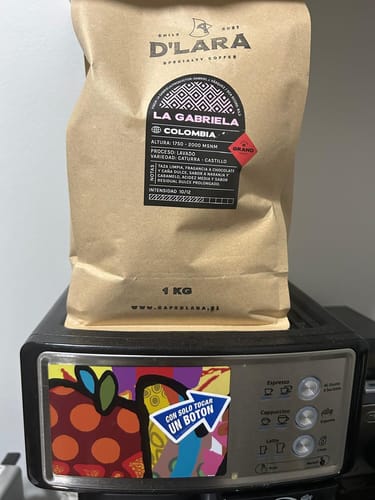 Customer photo review of 1KG Café de Especialidad La Gabriela, Colombia en Grano o Molido