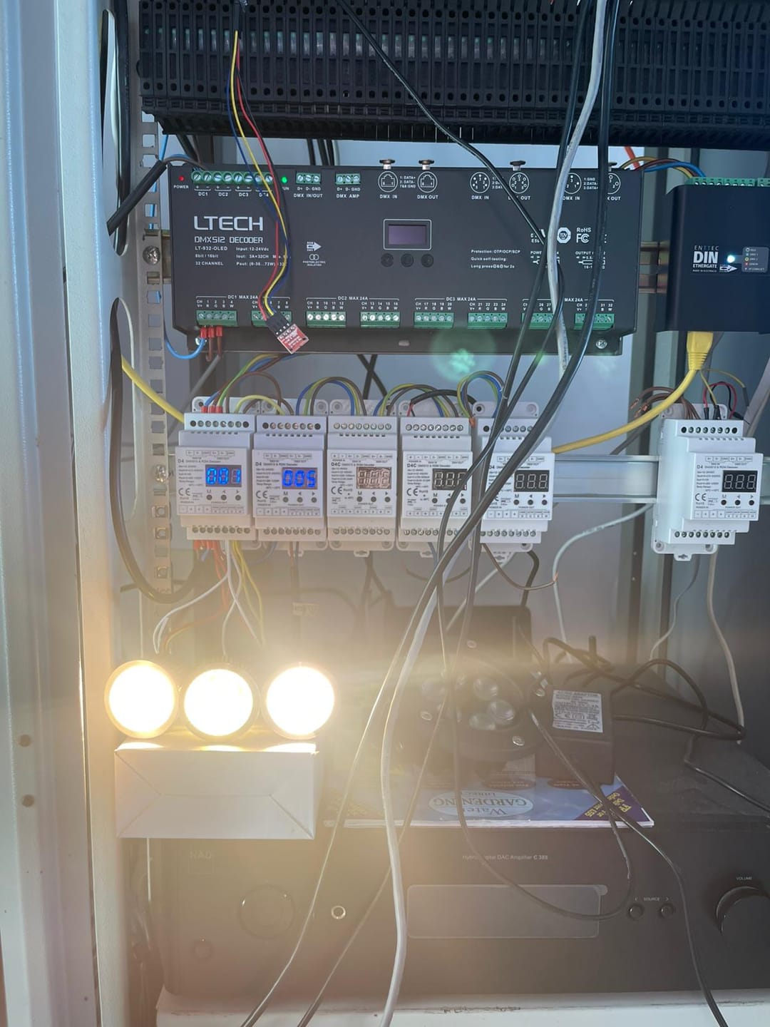 Customer photo review of DTW LED Spot Module | 60°  CRI95 24V DC MR16 Style 8W+8W Watt Balance