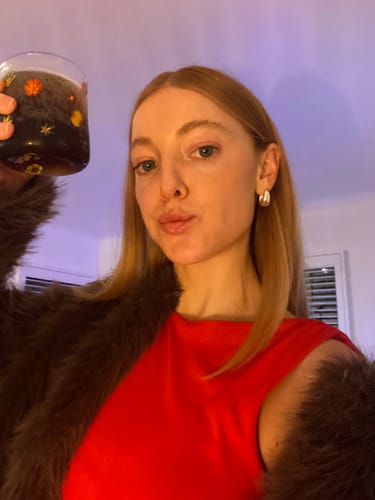 Customer photo review of Samba Earrings