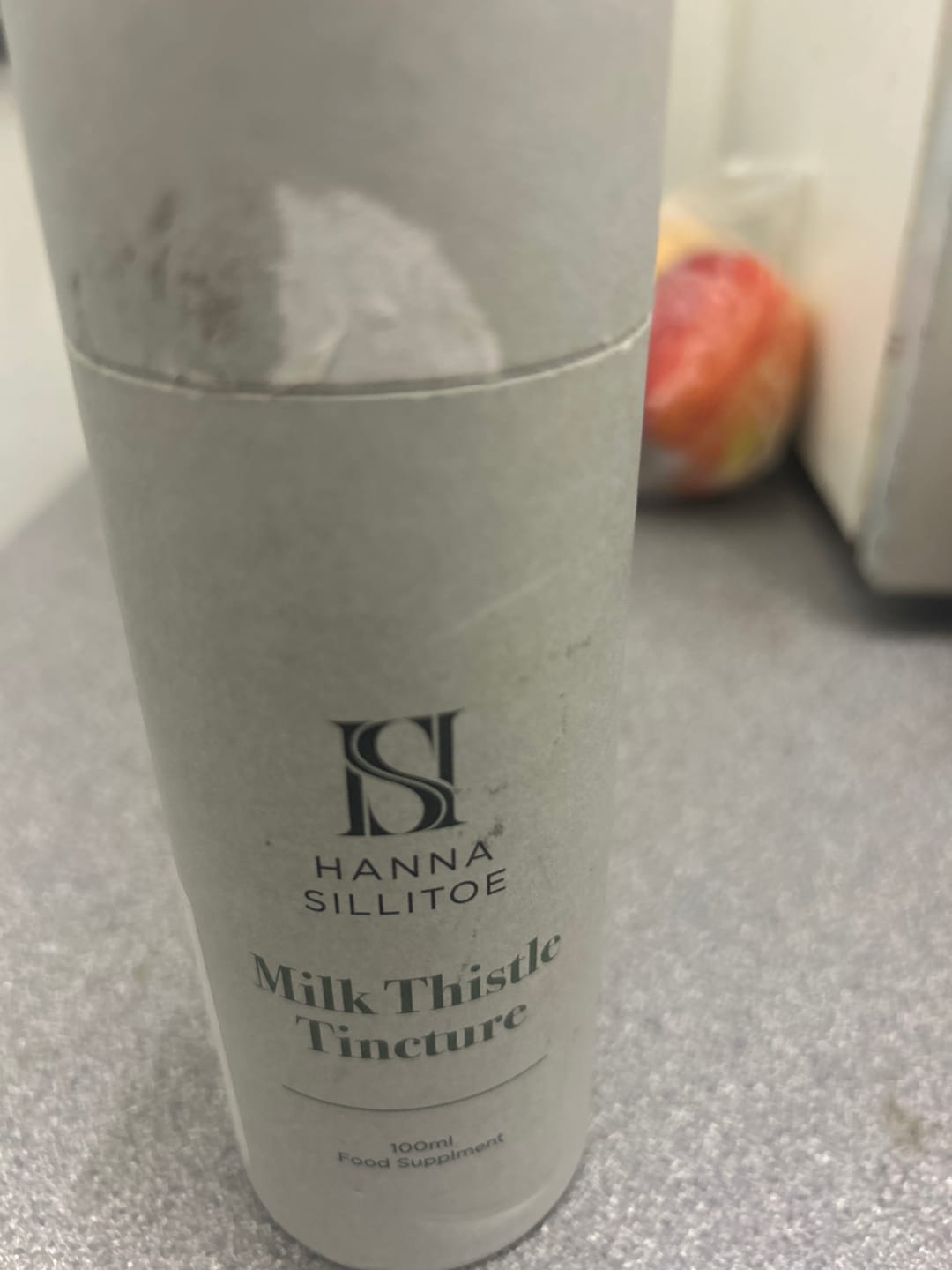 Customer photo review of Milk Thistle Tincture