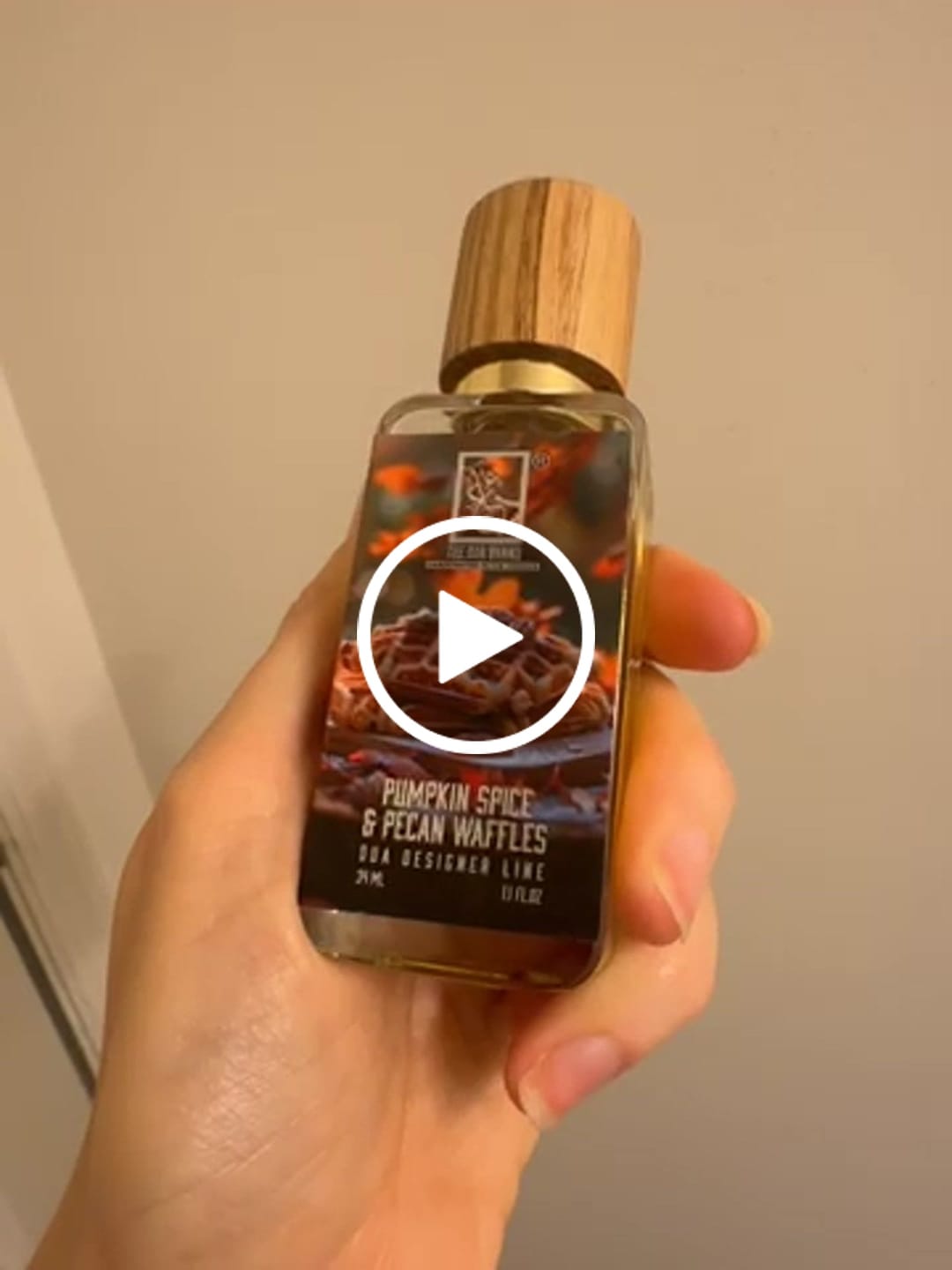 Customer video review of Pumpkin Spice & Pecan Waffles