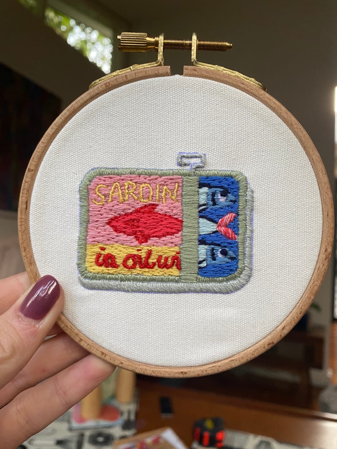 Customer photo review of Mini Sardines Tin