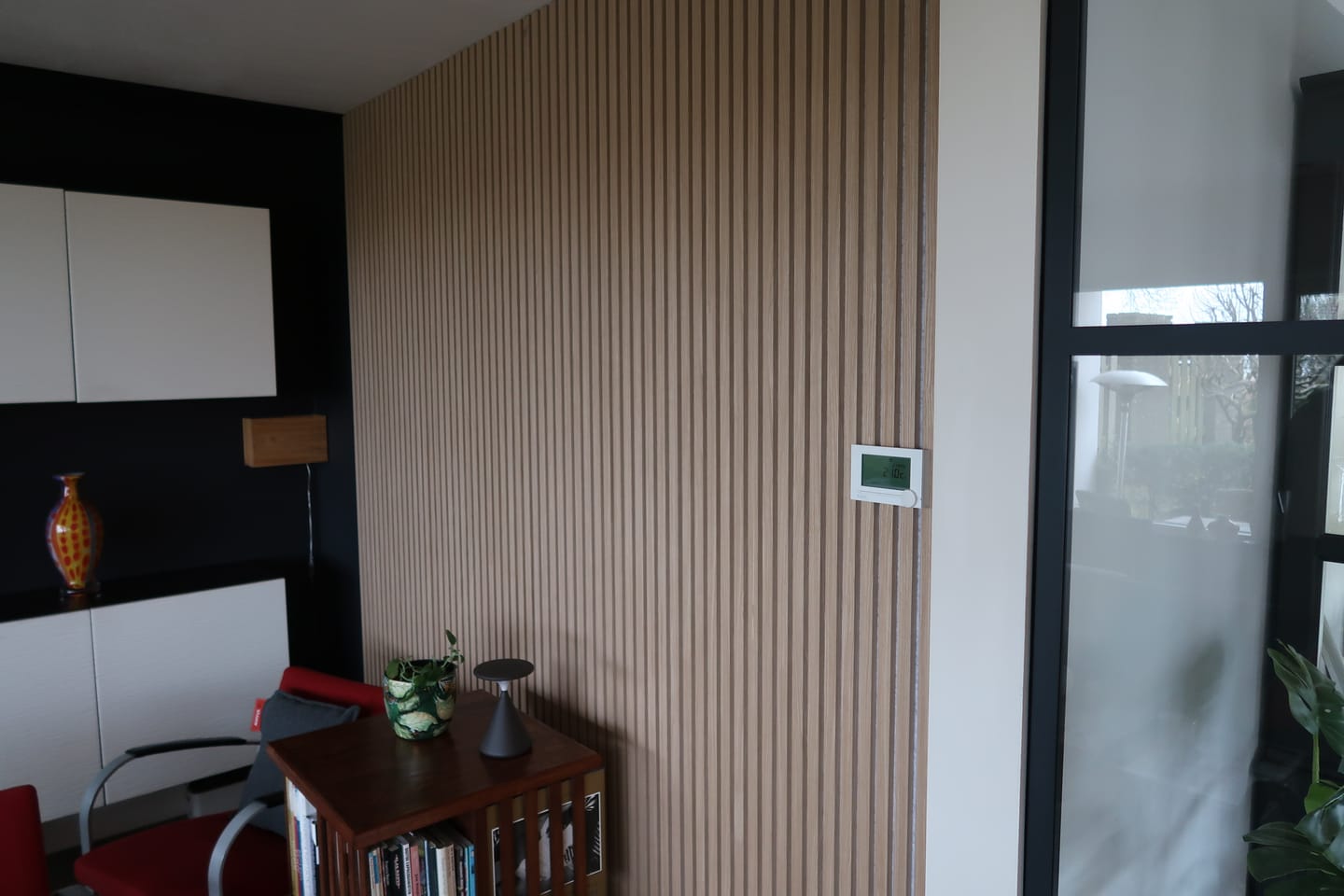 Customer photo review of AkuPanel Naturel Eiken-Hout met Grijs Vilt | 240cm x 60cm | 3-zijdig écht houtfineer