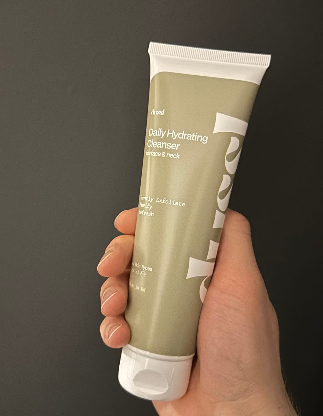 Customer photo review of Daily Hydrating Cleanser