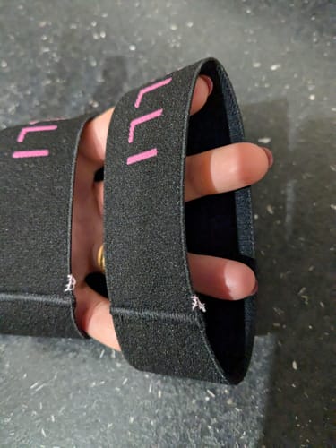 Customer photo review of Pastorelli Foot Resistance Bands