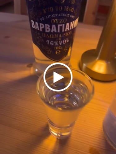 Customer video review of Ouzo Barbayanni Blue - 700ml