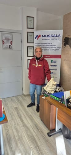 Customer photo review of Мъжка блуза с качулка "Канатица"