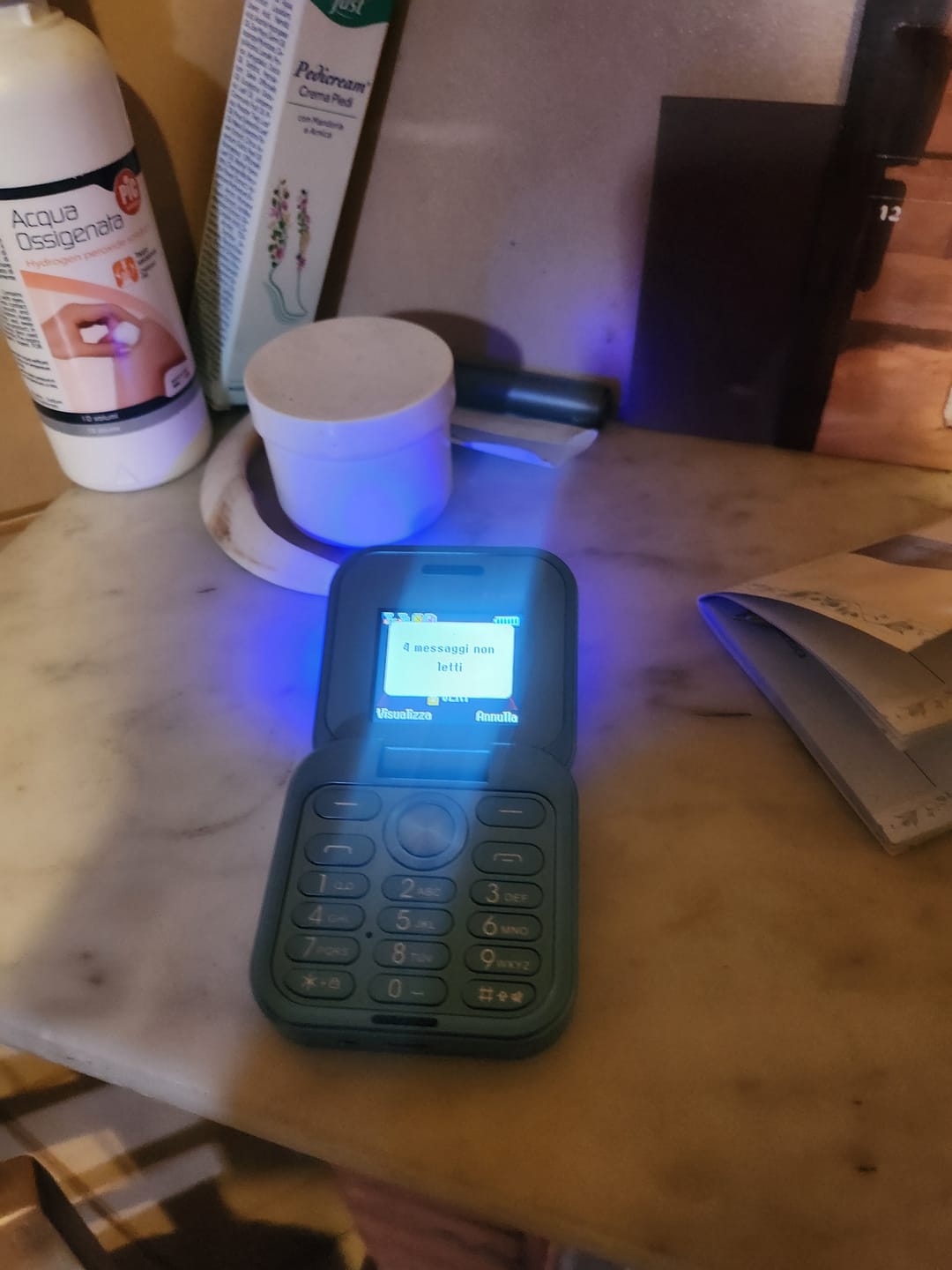 Customer photo review of i17 PRO - Mini Telefono cellulare pieghevole, Fotocamera HD, Messaggi, Internet, Radio Fm, Dual Sim, Torcia, Pieghevole