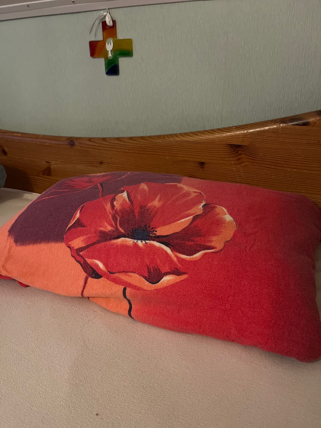 Customer photo review of Schafschurwoll-Hirse-Kissen