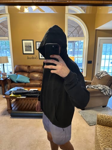 Customer photo review of Essentials Oversized Vintage Hoodie