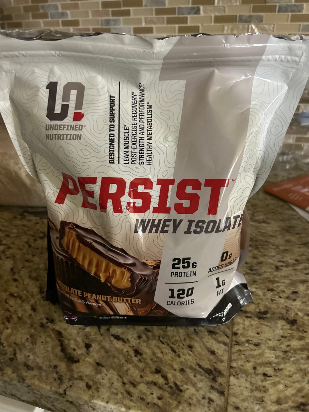 Customer photo review of PERSIST | WHEY PROTEIN ISOLATE