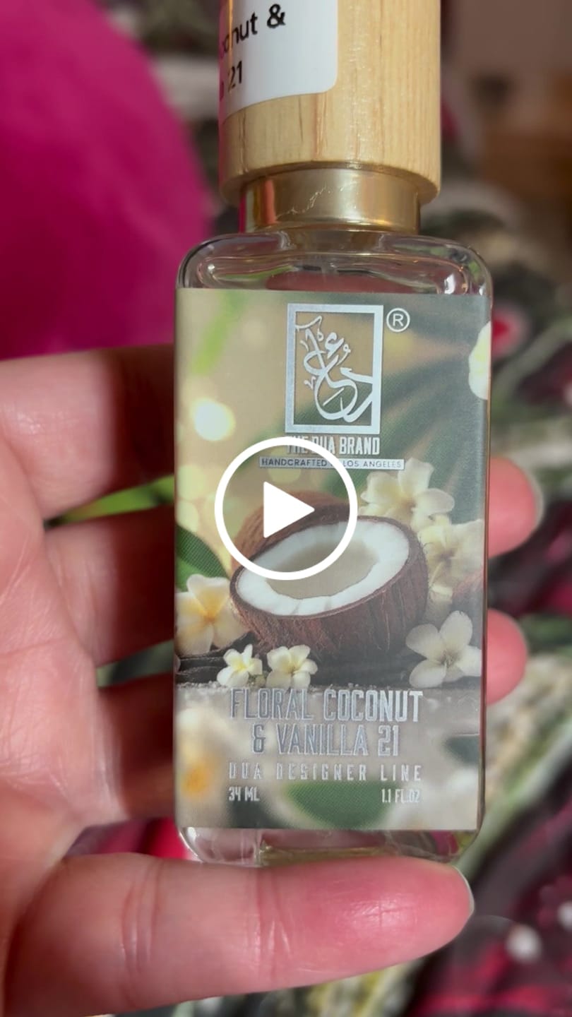 Customer video review of Floral Coconut & Vanilla 21
