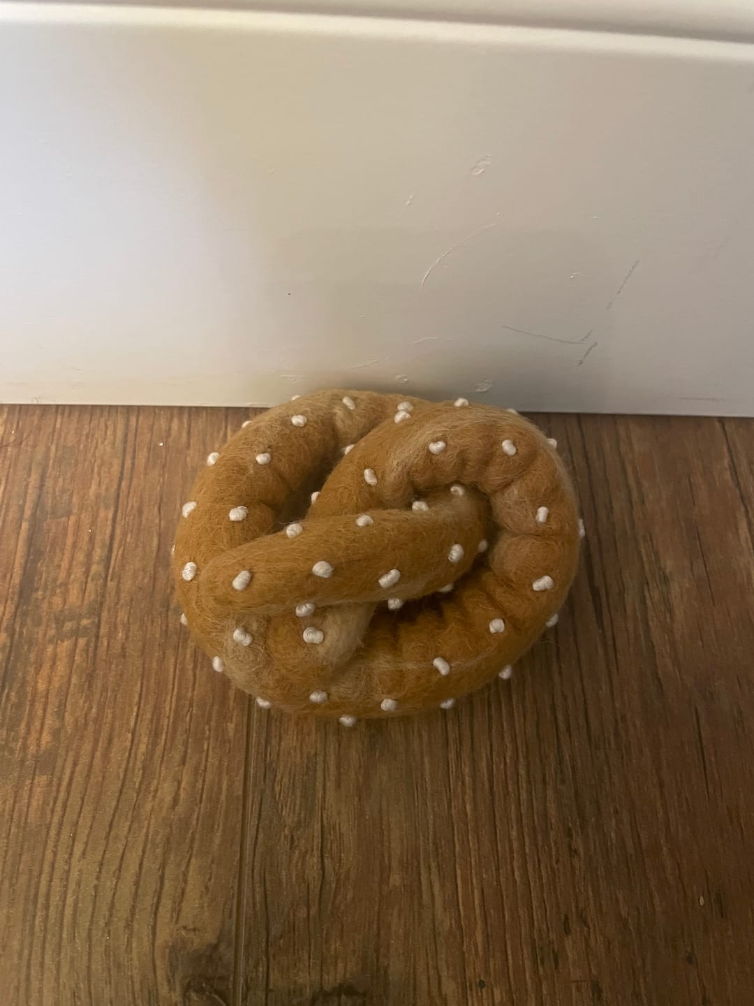 Customer photo review of Felt Soft Pretzel