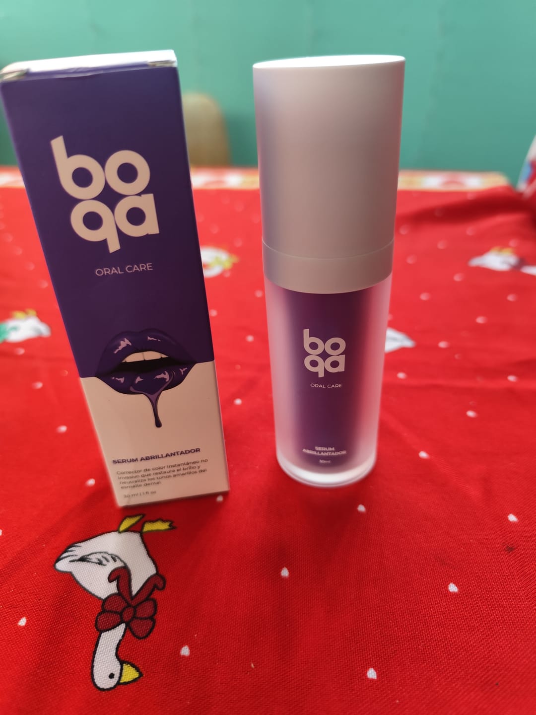 Customer photo review of Serum Abrillantador Boqa®