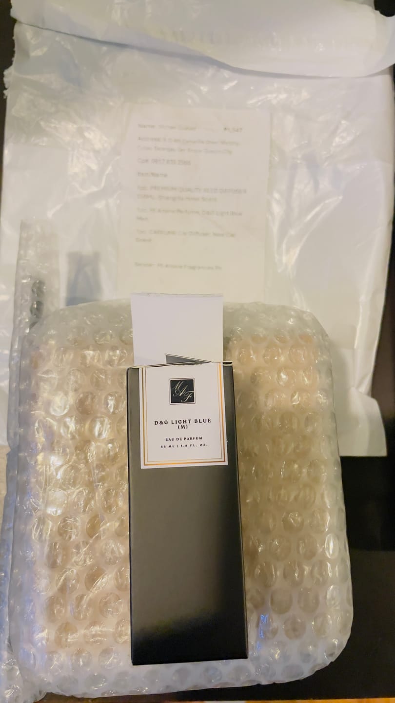 Customer photo review of Mi Amore PREMIUM REED DIFFUSER 150ML
