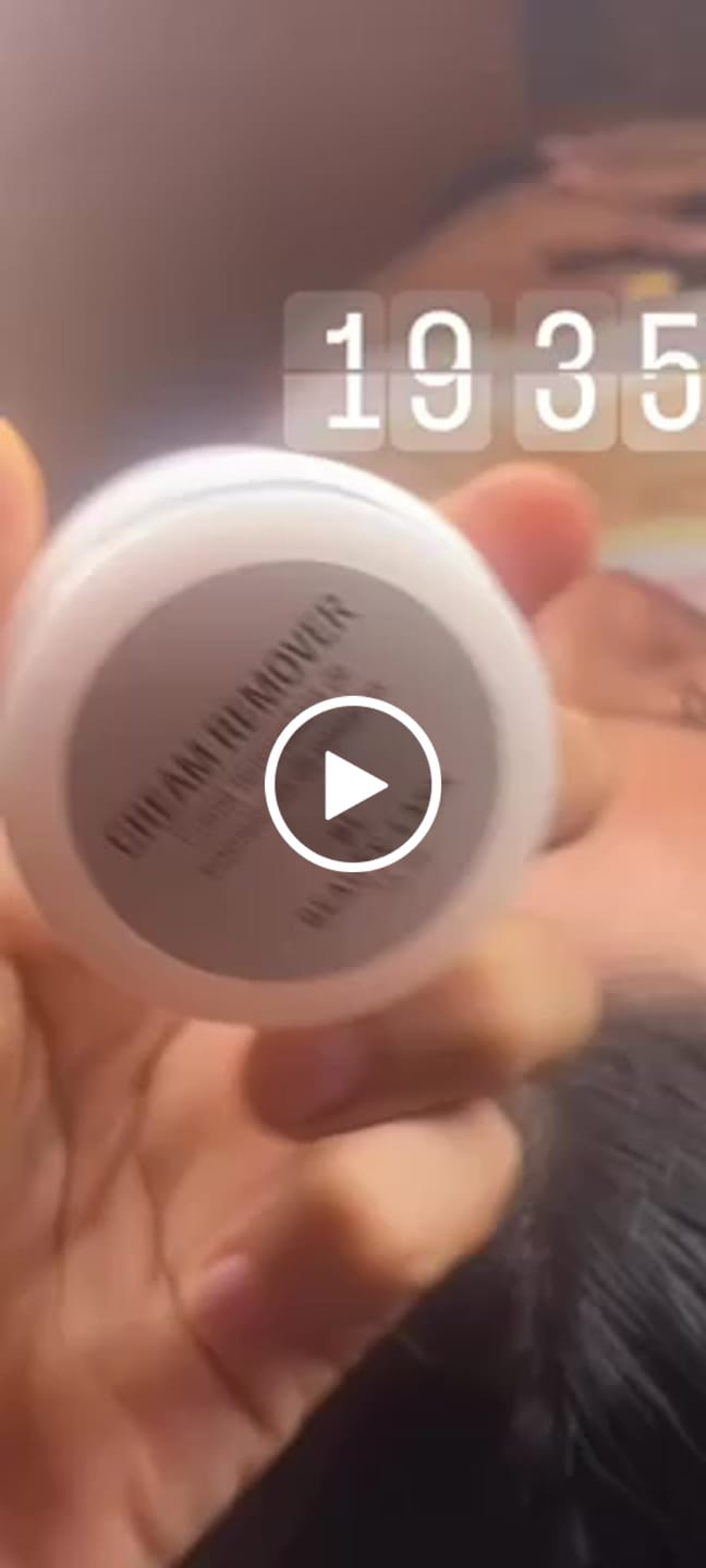 Customer video review of Cream Remover