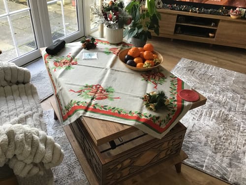 Customer photo review of Magic Natural Extendable Coffee & Dining Table 6 in 1