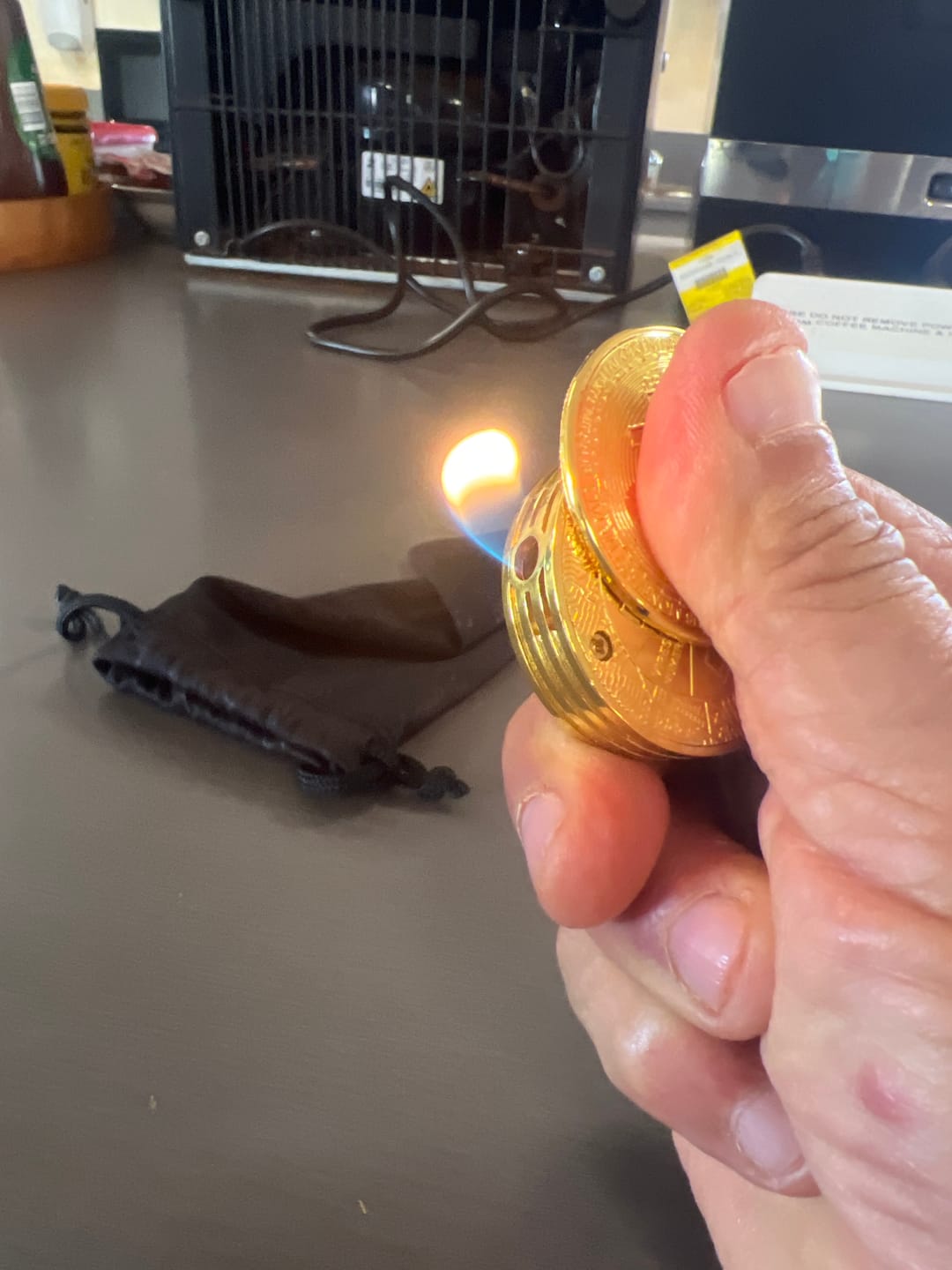 Customer photo review of Bitcoin Lighter (NEW)
