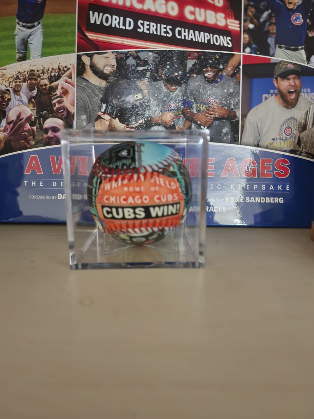 Customer photo review of Wrigley Field Baseball