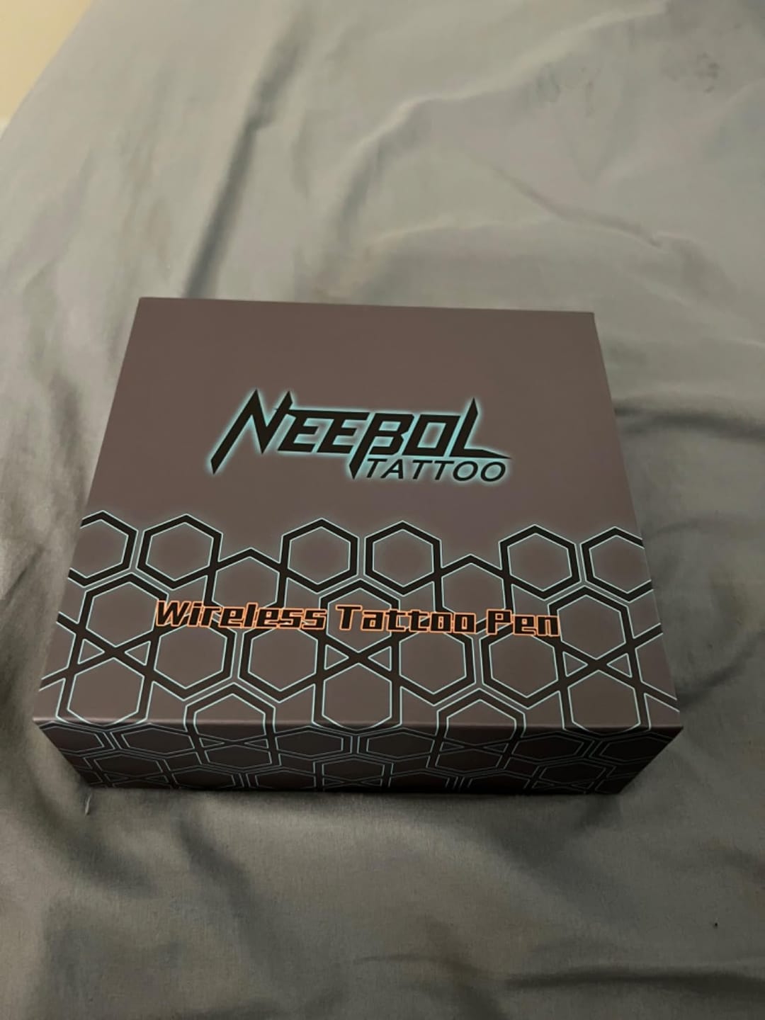 Customer photo review of Neebol Tattoo Machine  R1 PRO, 4MM Stroke, Dual Batteries