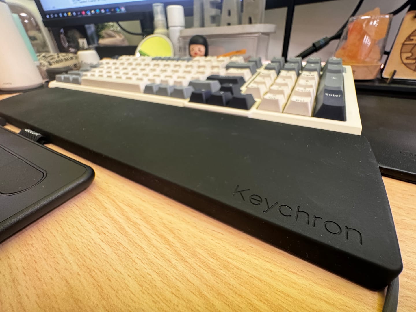 Customer photo review of Keychron矽膠手托