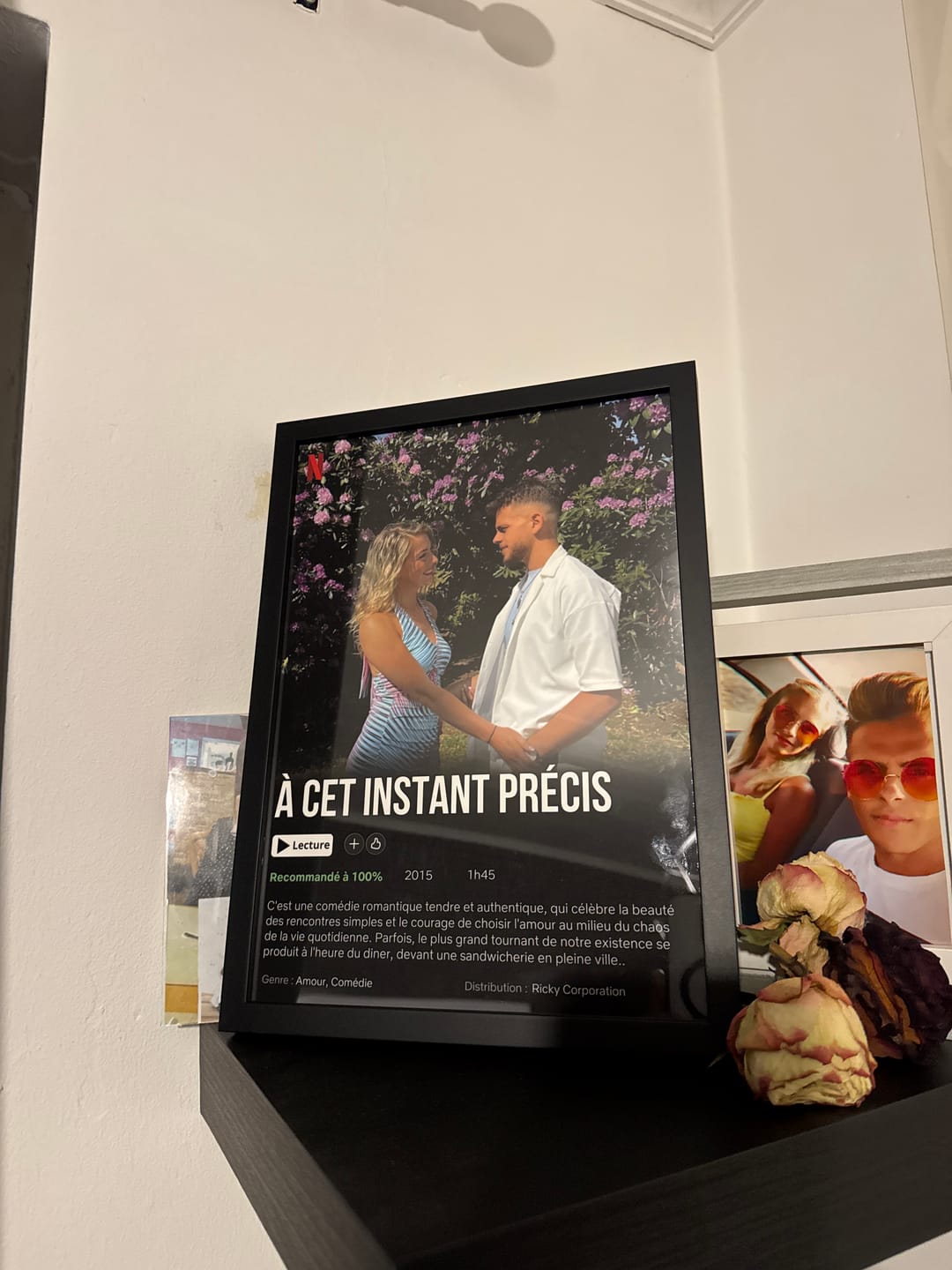 Customer photo review of Notre Propre Film - Affiche personnalisée