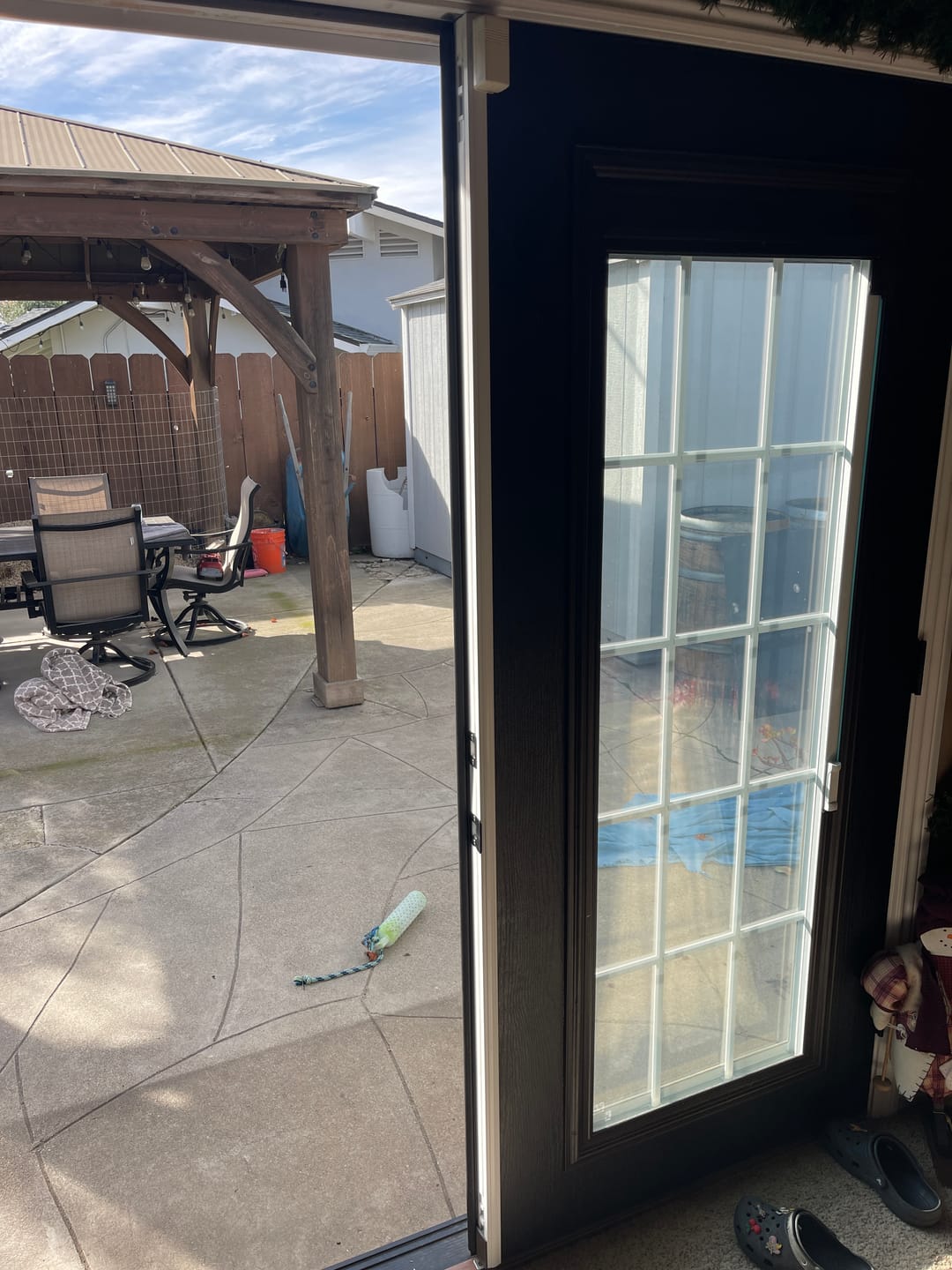 Customer photo review of Thermal Aluminum Astragal (White)