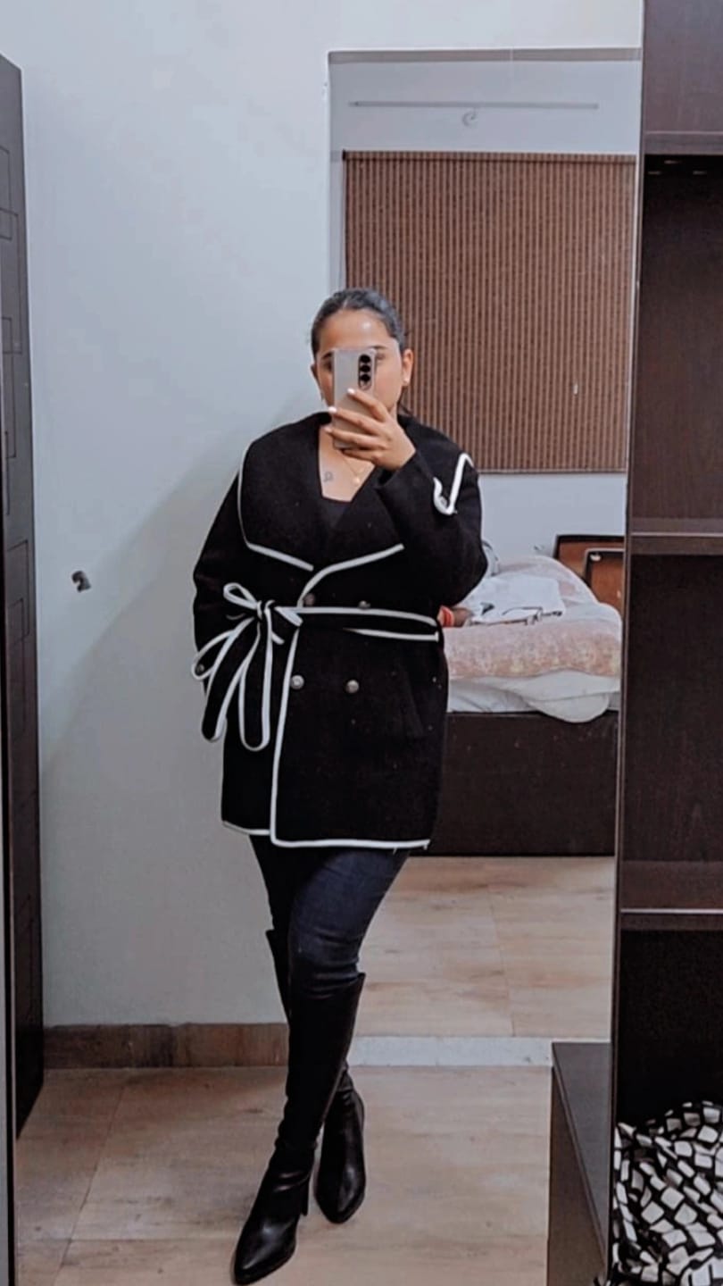Customer photo review of Oslo Knee High Leather Boots