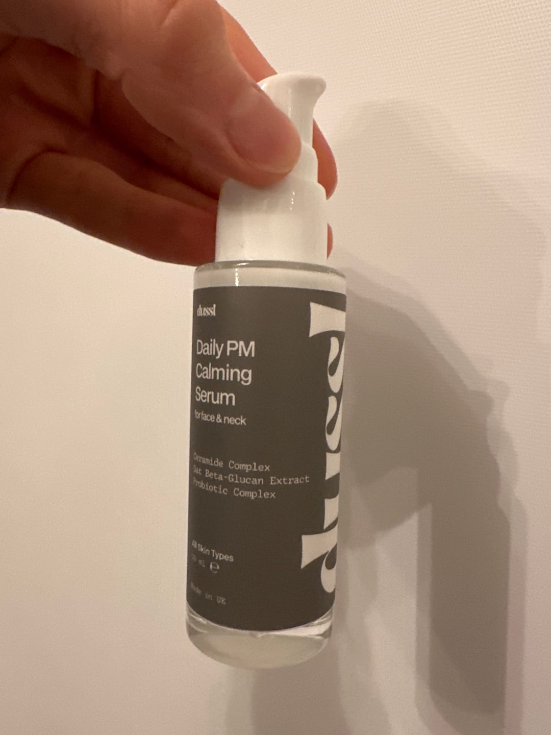Customer photo review of Daily PM Calming Serum