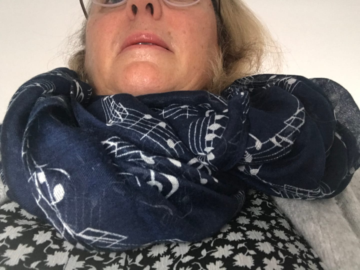 Customer photo review of Écharpe tube pour les musiciens
