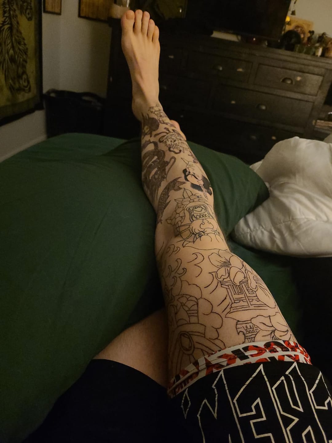 Customer photo review of Neebol Tattoo Needle Cartridges - 0.35MM RL RM Round Liner Magnum | EMERALD