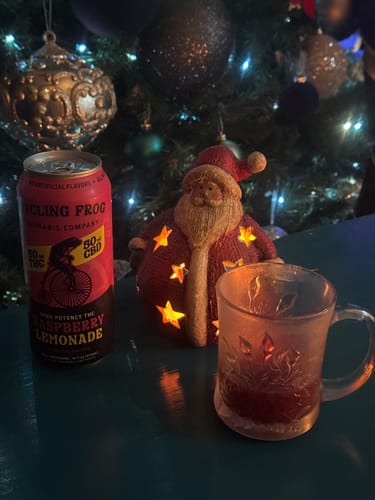 Customer photo review of Sparkling THC Raspberry Lemonade, 4pk