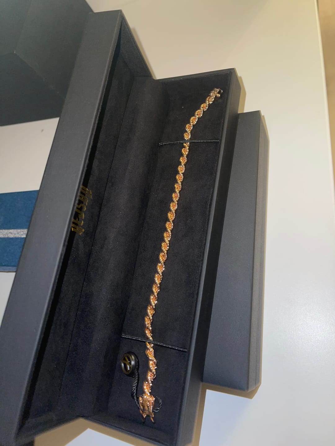 Customer photo review of Cordell Armband 4mm - 18K Guldpläterad