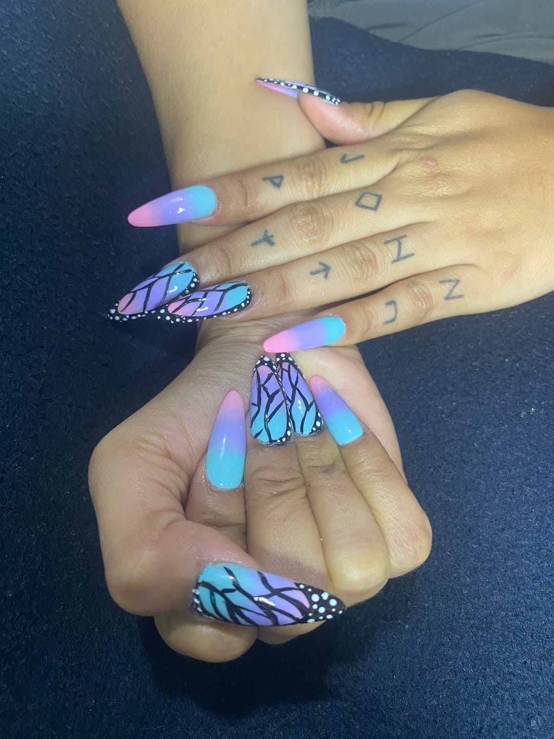 Customer photo review of Tips soft gel/ Almendra Express
