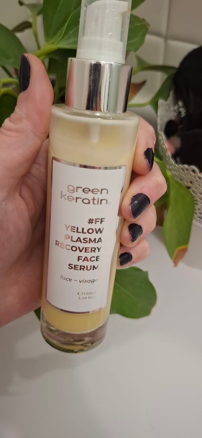 Customer photo review of YELLOW PLASMA – Sérum Réparateur pour le visage #FF