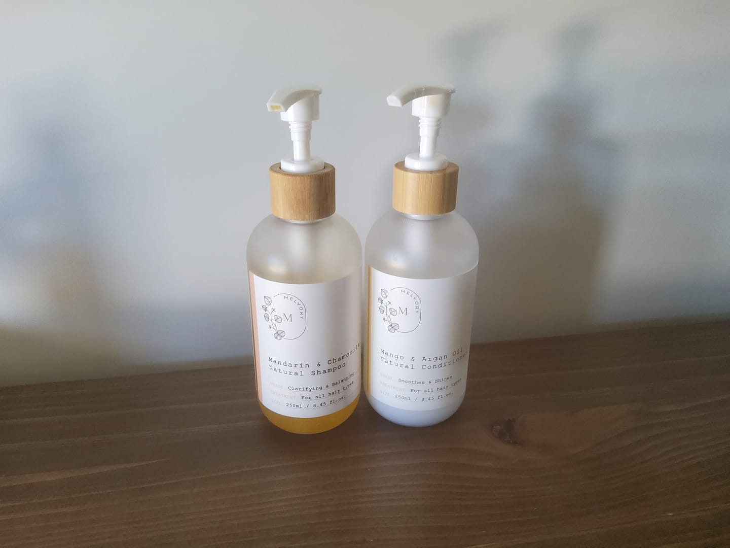Customer photo review of Mango & Argan Oil Natural Conditioner