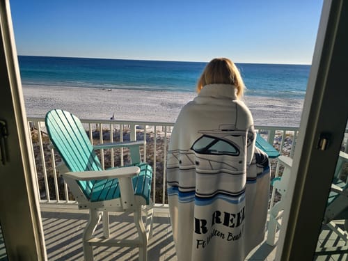 Customer photo review of Custom Fleece Blanket