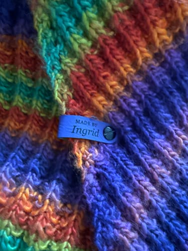 Customer photo review of Personalisierte Labels mit Chicago Screws - Kunstleder-Label mit Schrauben