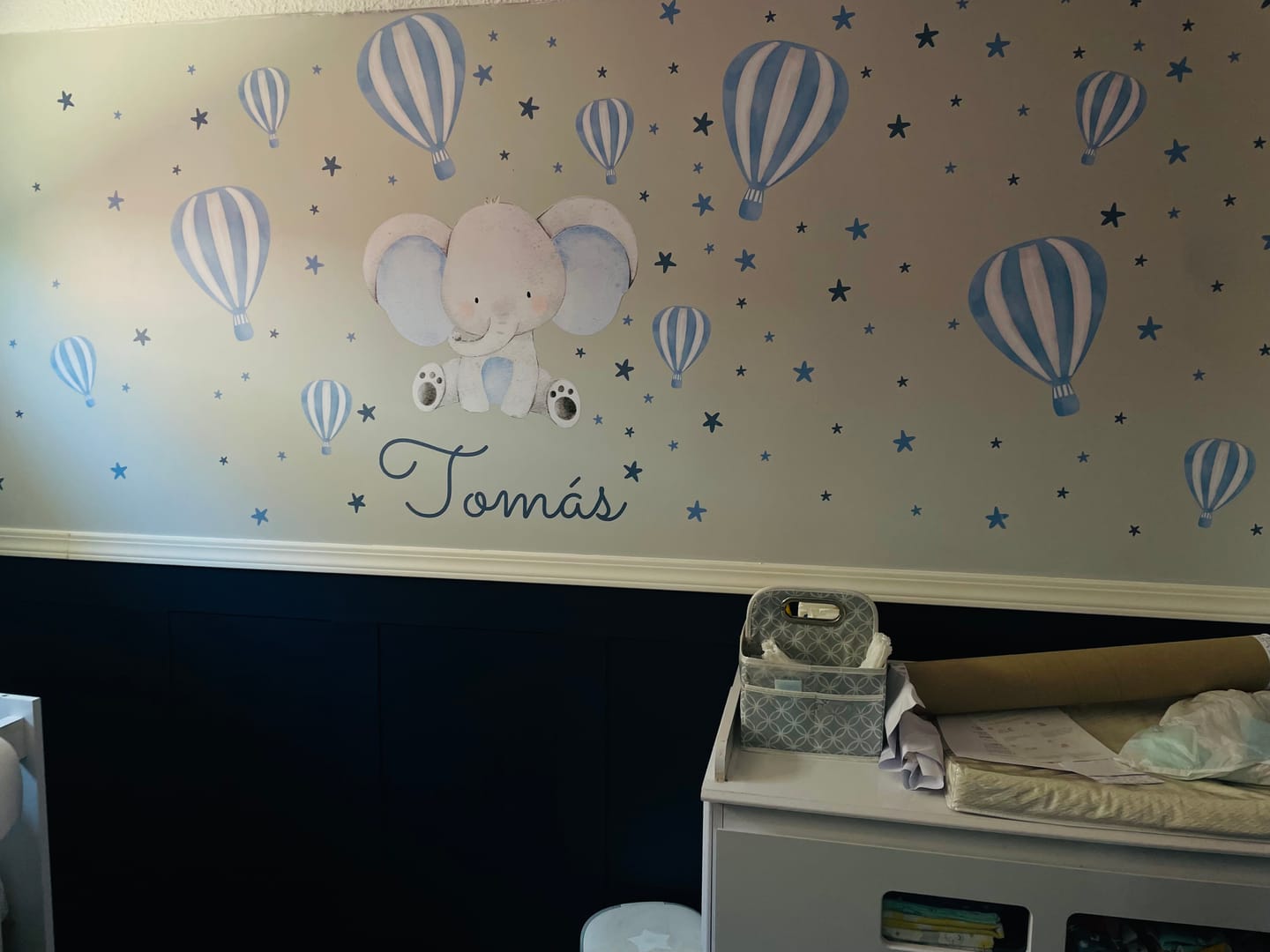 Customer photo review of Elefante, globos y estrellas